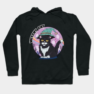 witchy cat Hoodie